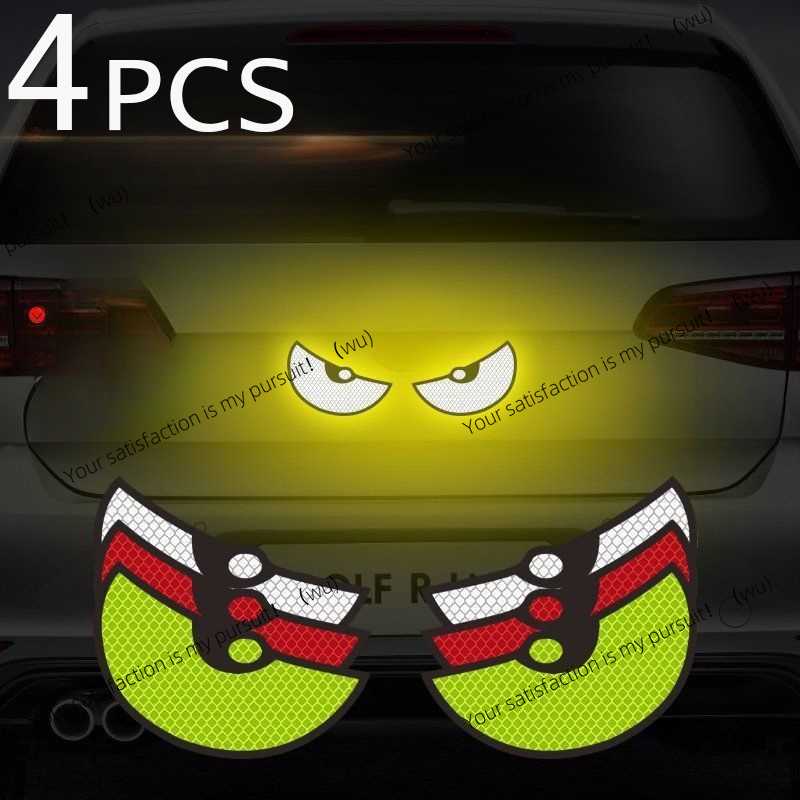 Car Accessories For Night Driving - Adesivos refletivos para carros, condução segura