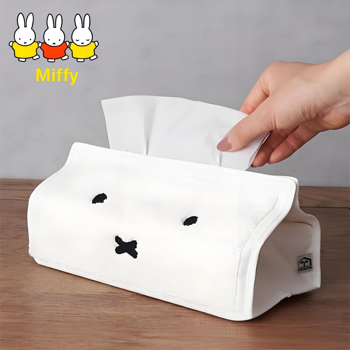 Kawaii anime miffy coelho caix - Car Accessories Girl avaliação e preço