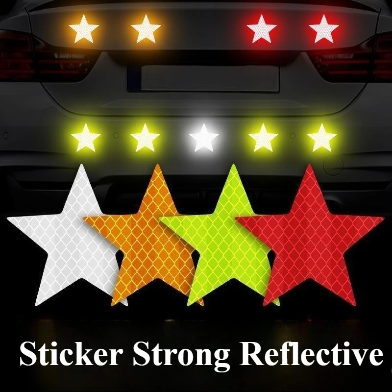 10/12 Adesivos Refletores em F - Car Accessories For Night Driving avaliação e preço