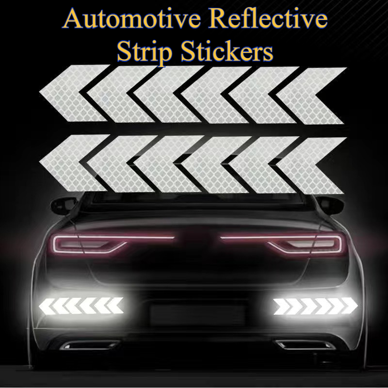 10/12 Adesivos Refletores em F - Car Accessories For Night Driving avaliação e preço