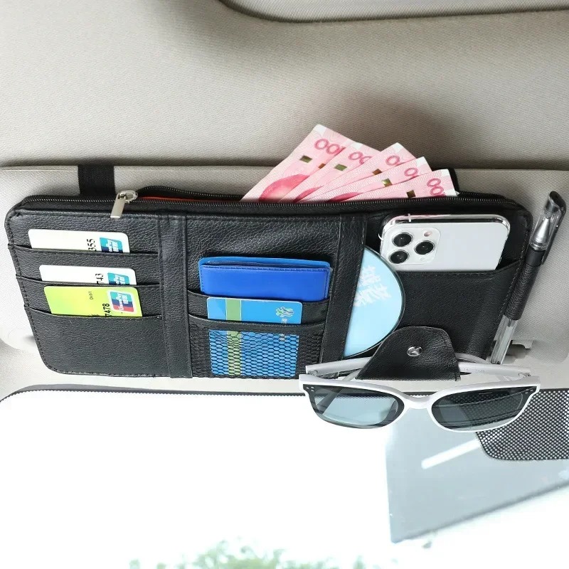 Organizador de Visor Solar par - Car Accessories For Elderly avaliação e preço
