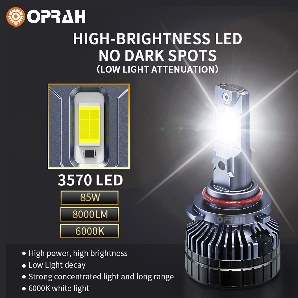 Oprah 2 pçs 170w lâmpada do fa - Car Accessories Light avaliação e preço