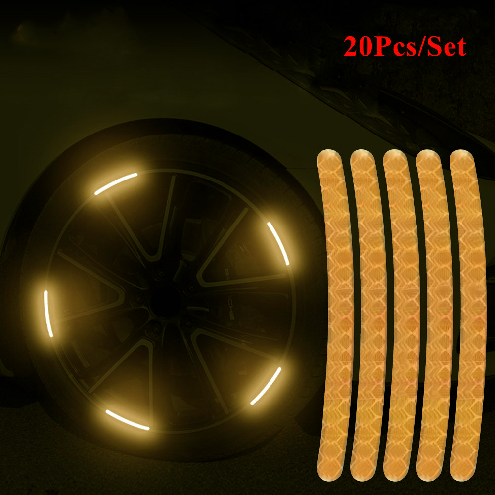 Conjunto de adesivos refletivo - Car Accessories For Night Driving avaliação e preço