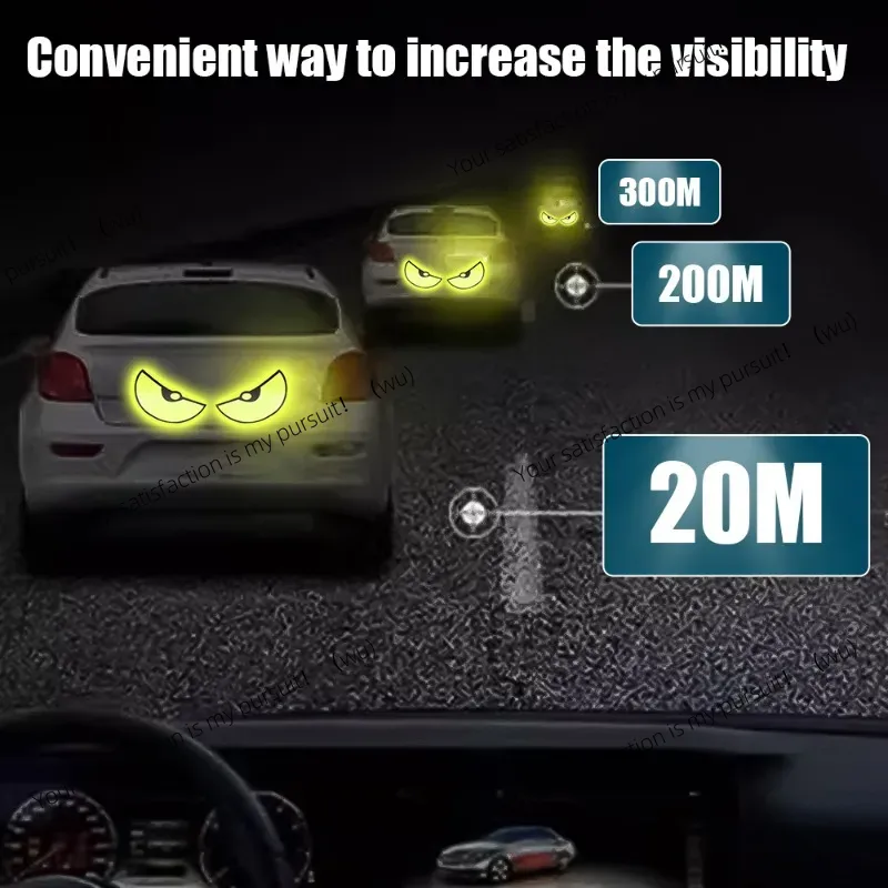 Adesivos refletivos para carro - Car Accessories For Night Driving avaliação e preço