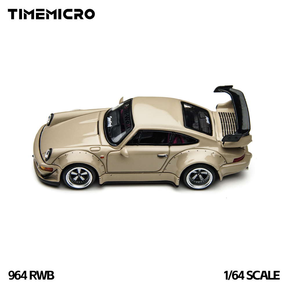 TimeMicro1:64 RWB 964 Bege - C - Car Accessories To Buy avaliação e preço