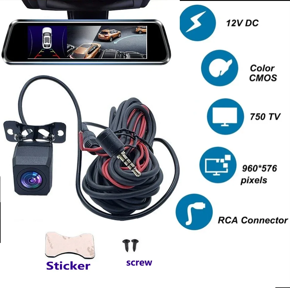 Câmera Noturna AHD1080P Infrav - Car Accessories For Night Driving avaliação e preço