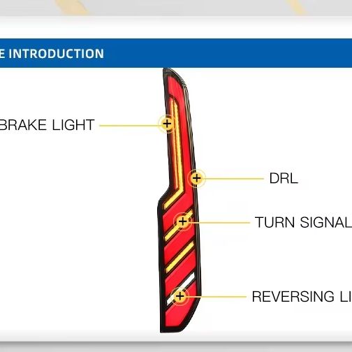 Lanterna Traseira LED YU GUANG - Car Accessories Light avaliação e preço